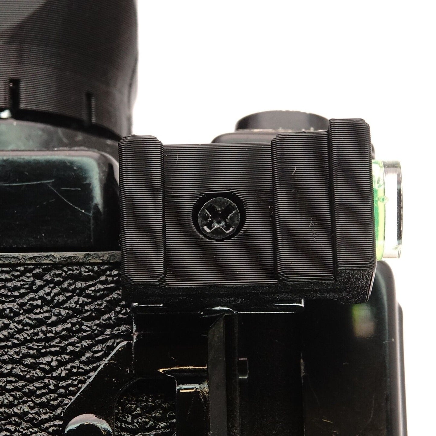 Niveau à bulle 90° pour sabot latéral pour Yashica Mat 124, Rolleiflex & Mamiya RB67