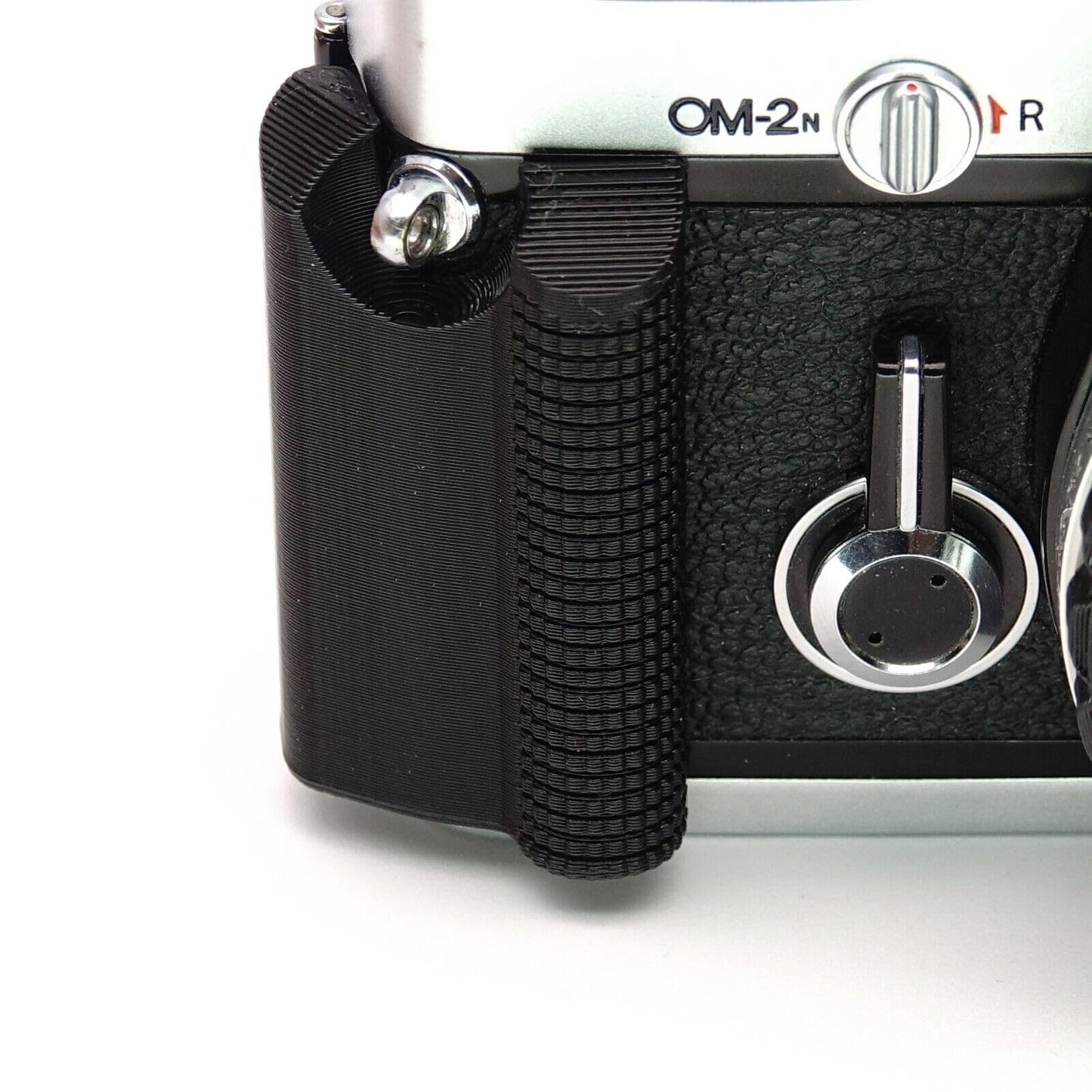Action handgrip for Olympus OM-1, OM-1n, OM-2 & OM-2n
