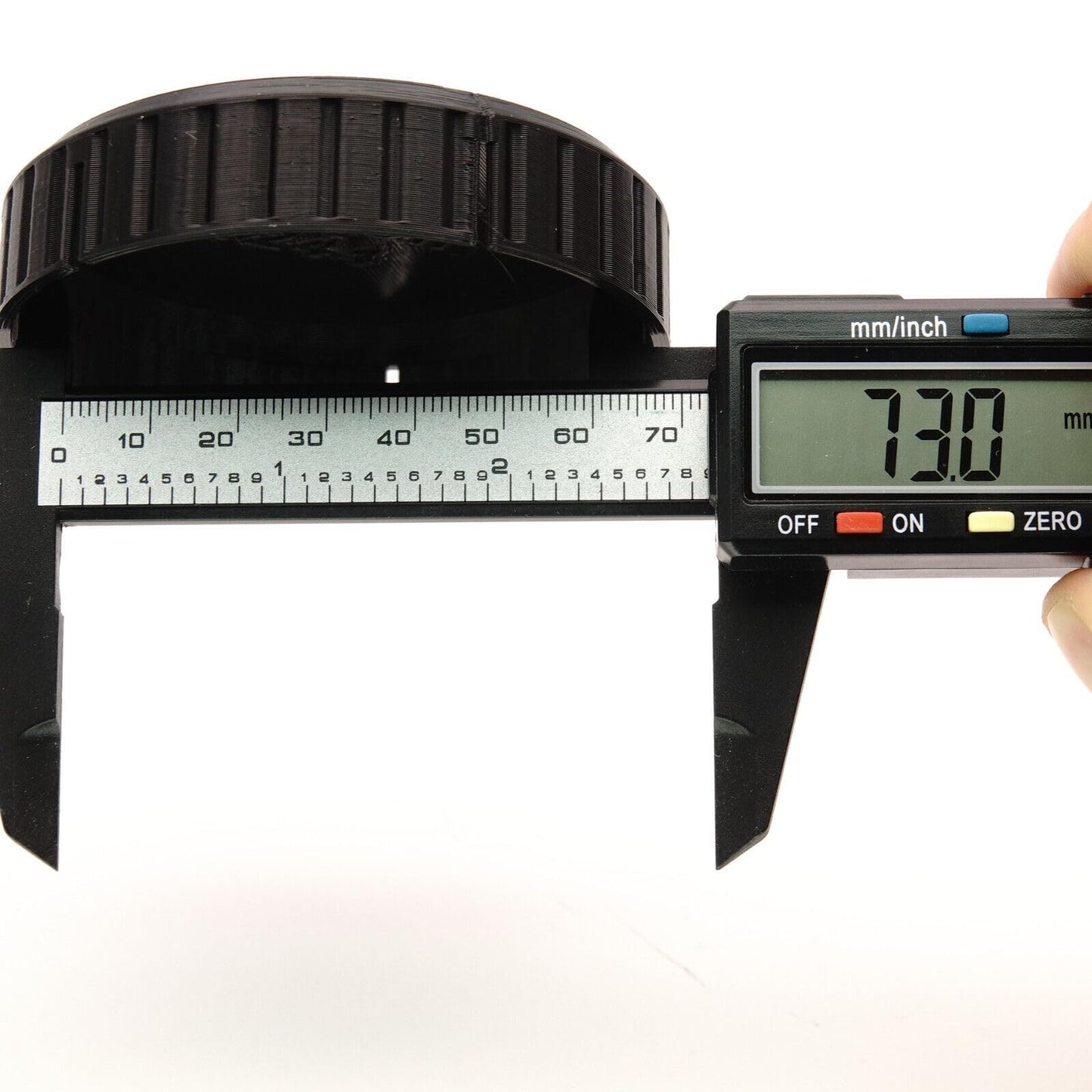 Cache d'objectif pour Canon FD 15mm 1:2.8 Fisheye (73mm)