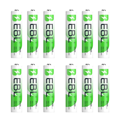 Batería recargable AAA Micro NiMH 1100mAh – EBL