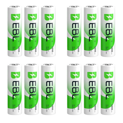 Pile rechargeable AA Mignon NiMH 2800mAh – EBL