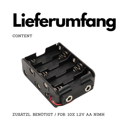Akku-Adapter S-12 (10x AA) für Canon Scoopic 16M, MN, MS