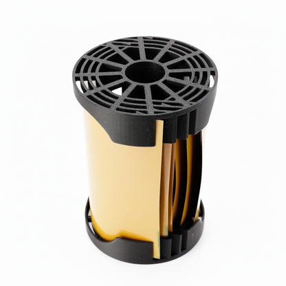 3x4 Zoll Planfilm-Entwicklungsspule für Paterson System 4 Tank