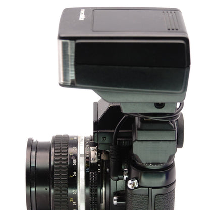 Flash adapter cold shoe with PC cable for Nikon F3, Canon F-1