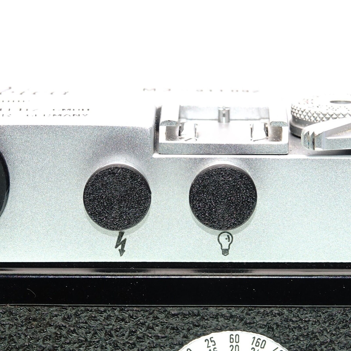 2x copertura per sincronizzazione PC per Leica M1, M2 & M3 & Leica MP