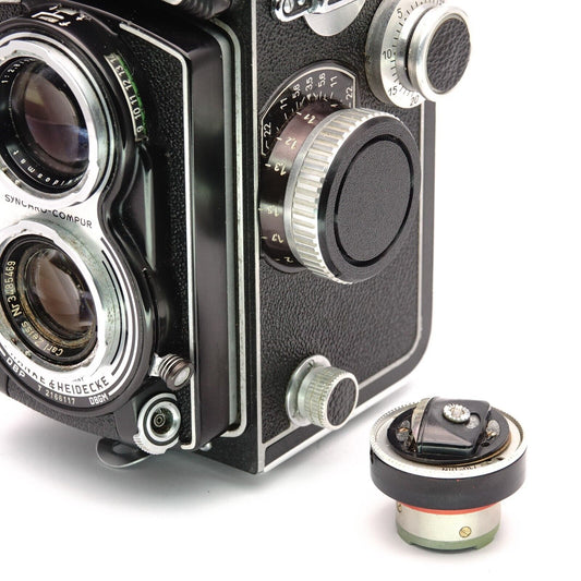 Belichtungsmesser-Abdeckung für Rolleiflex 2.8E, 3.5F, Tele & Wide