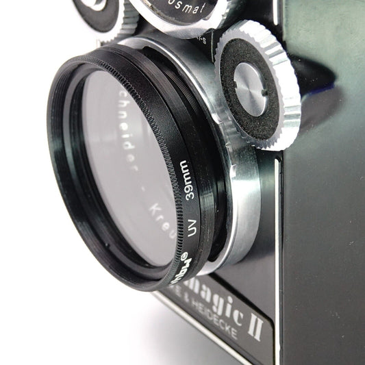 Adattatore filtro Bay II a 39mm per Rolleiflex 3.5F, 3.5E & Rollei Magic