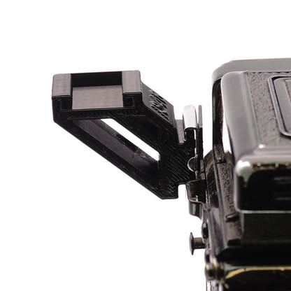 90° Cold Shoe Angle Adapter for Yashica Mat, Mamiya C330, RZ67 & Rolleiflex