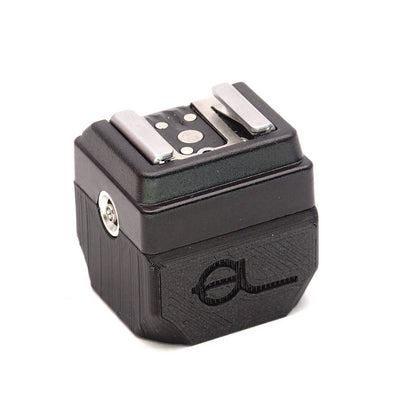 Flash adapter cold shoe with PC cable for Nikon F3, Canon F-1