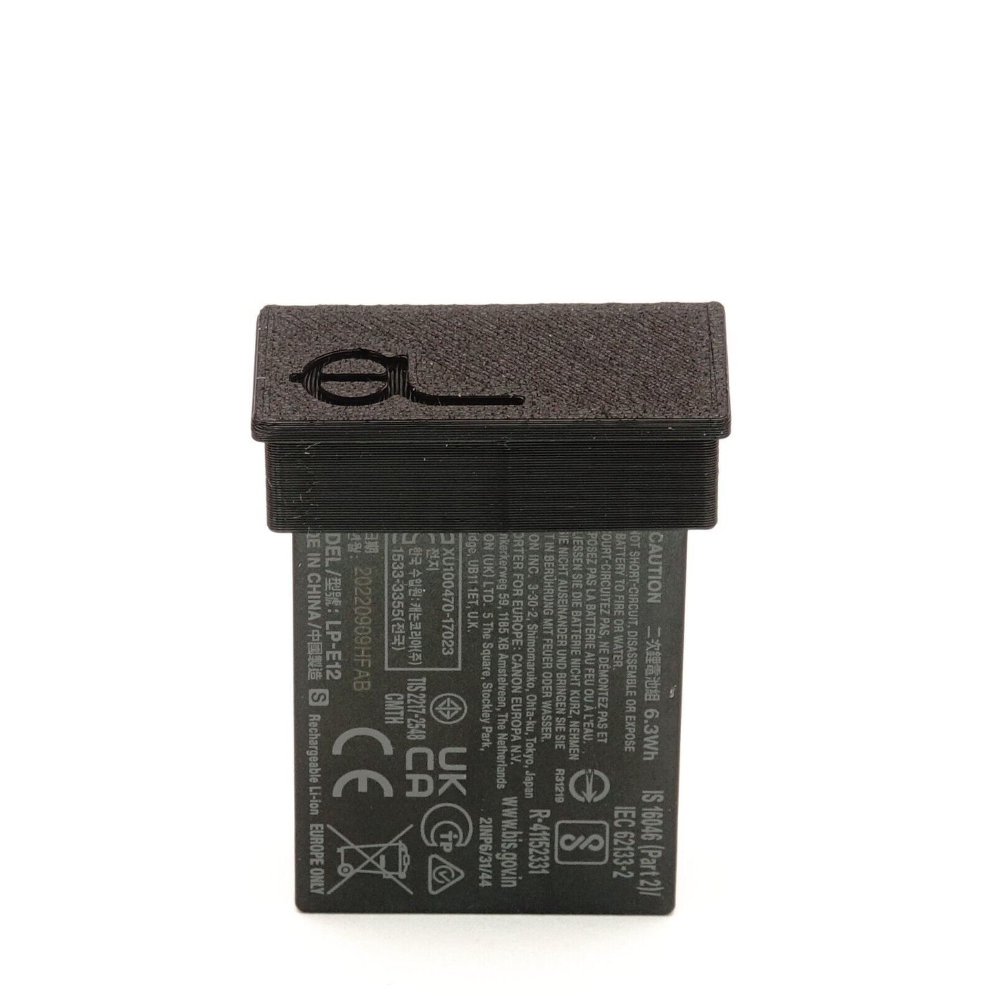 2x protezione batteria per Canon LP-E12 (EOS M50, 100D, serie M)
