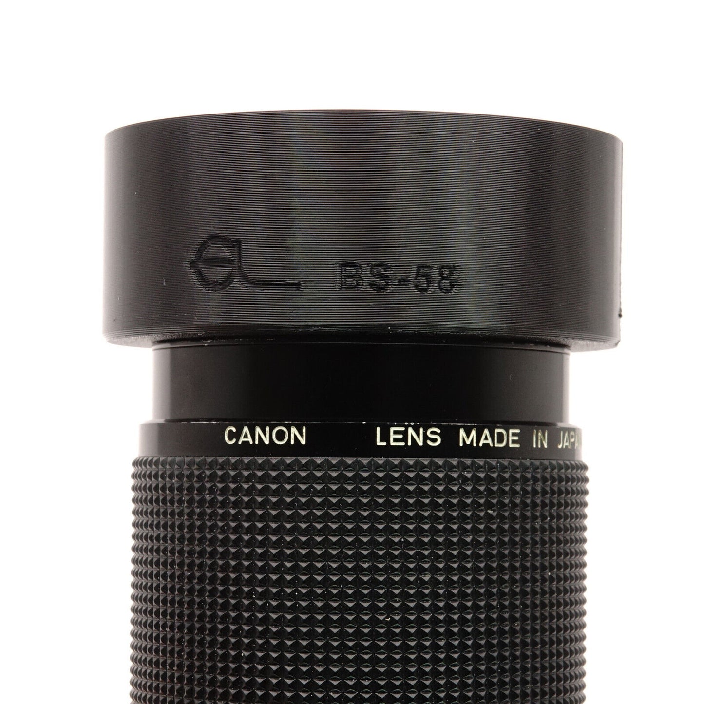 Pare-soleil BS-58 pour objectifs Canon FD 55mm f/1.2 / 50-135mm