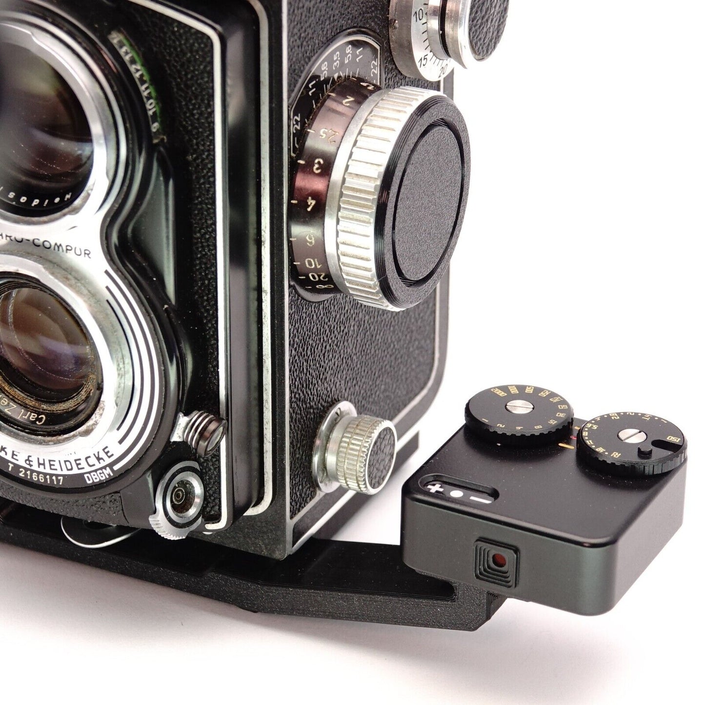 Adattatore Cold Shoe per Rolleiflex 2.8F, 3.5F, Tele & Wide