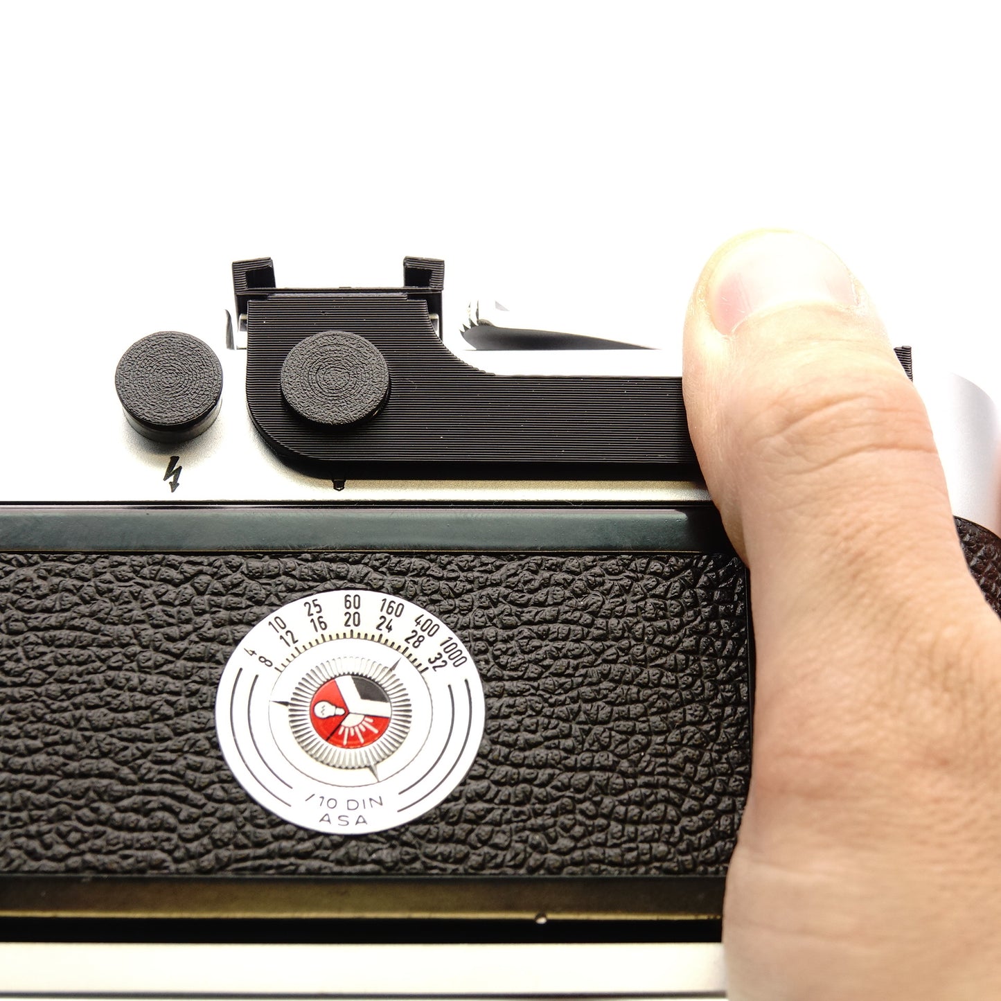 Reposapulgar con zapata para accesorios para Leica M3 y M6 y Leica MP