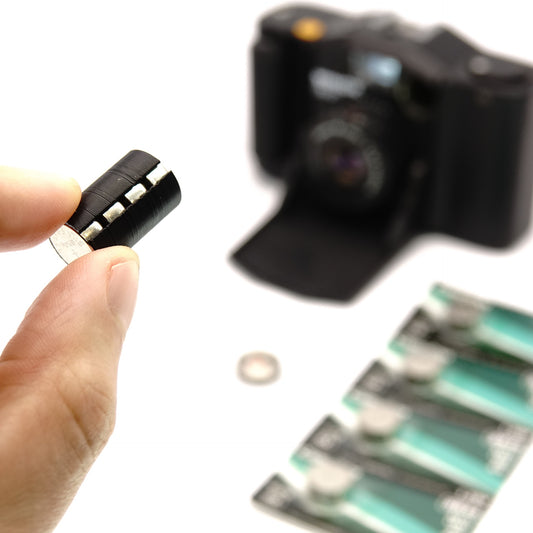 Battery adapter PX27 for Minox 35 GT, EL, GL & LX