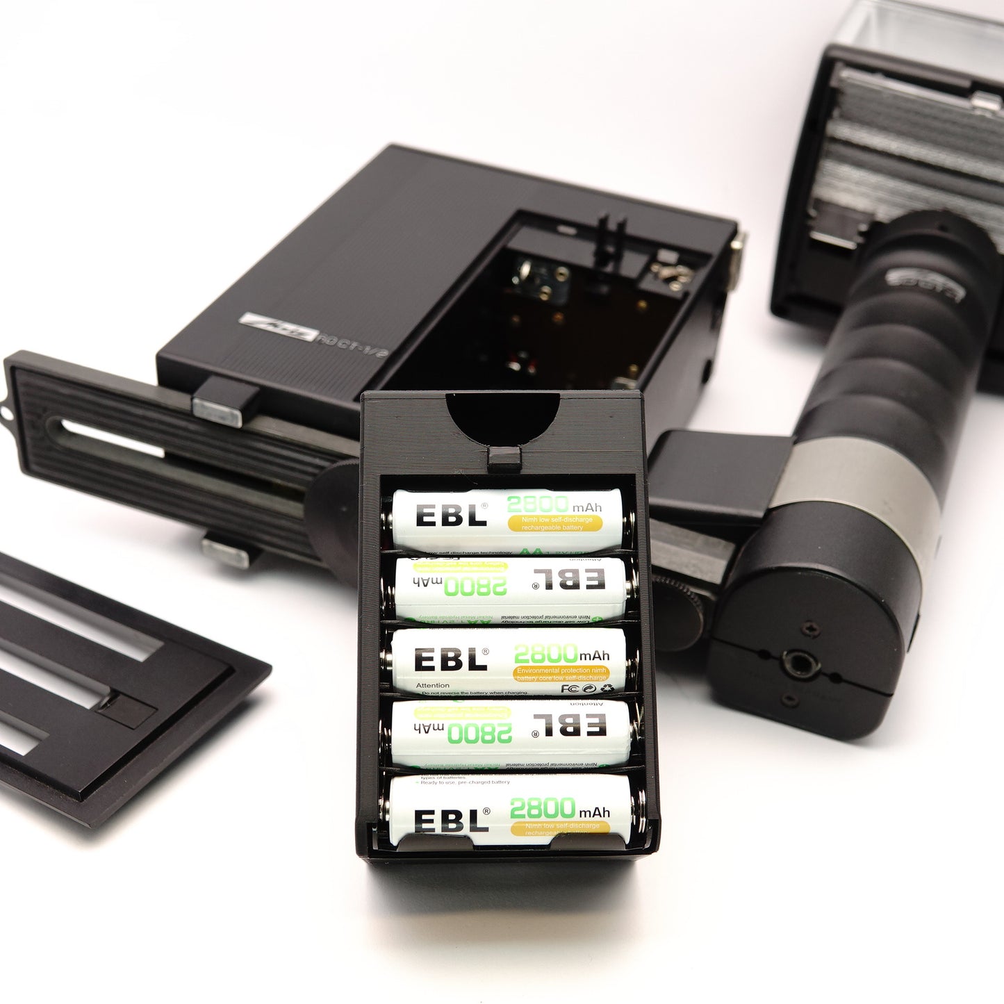 Akku-Adapter 10x AA für Metz Mecablitz 60 CT-1 / CT-2 / CT-4