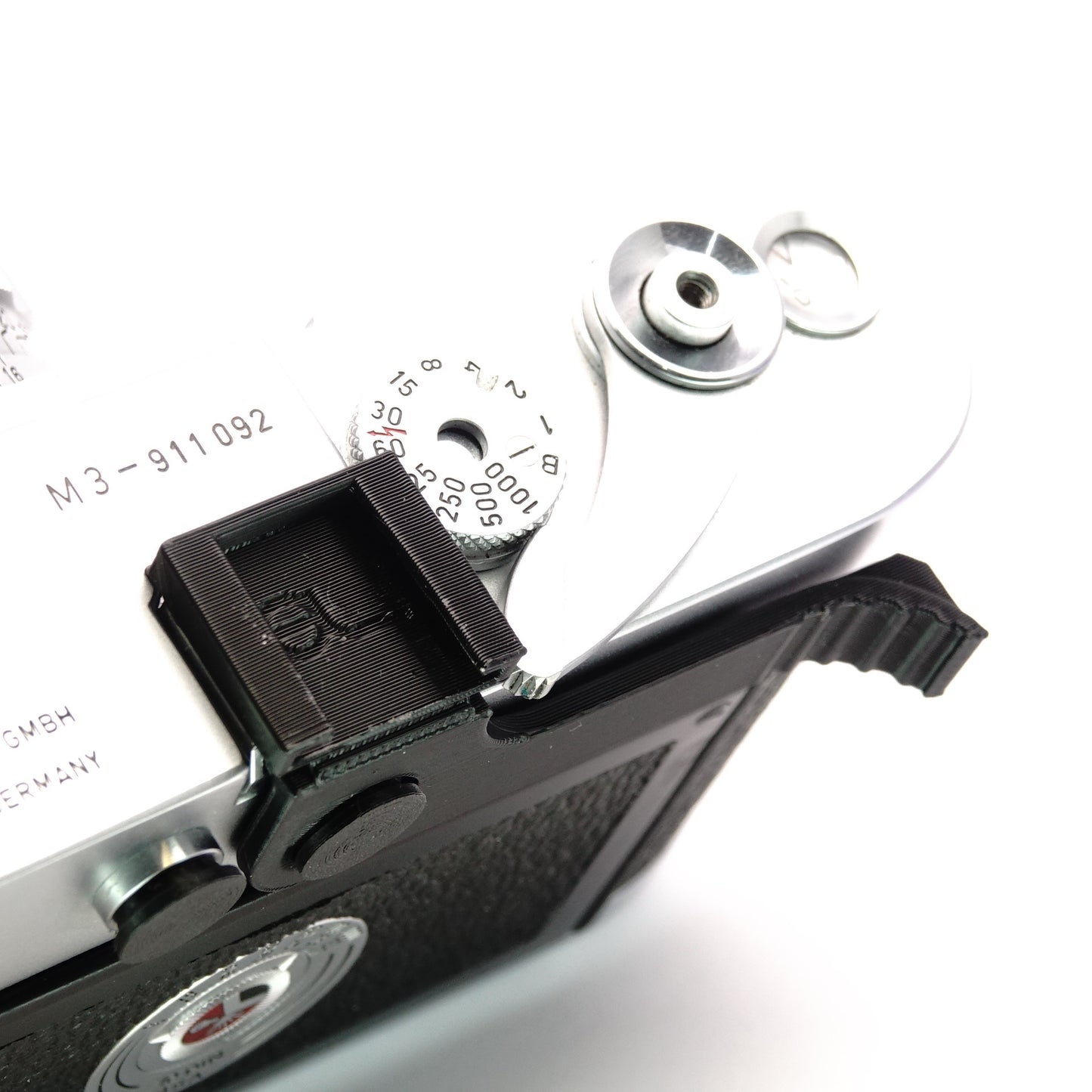 Reposapulgar con zapata para accesorios para Leica M3 y M6 y Leica MP