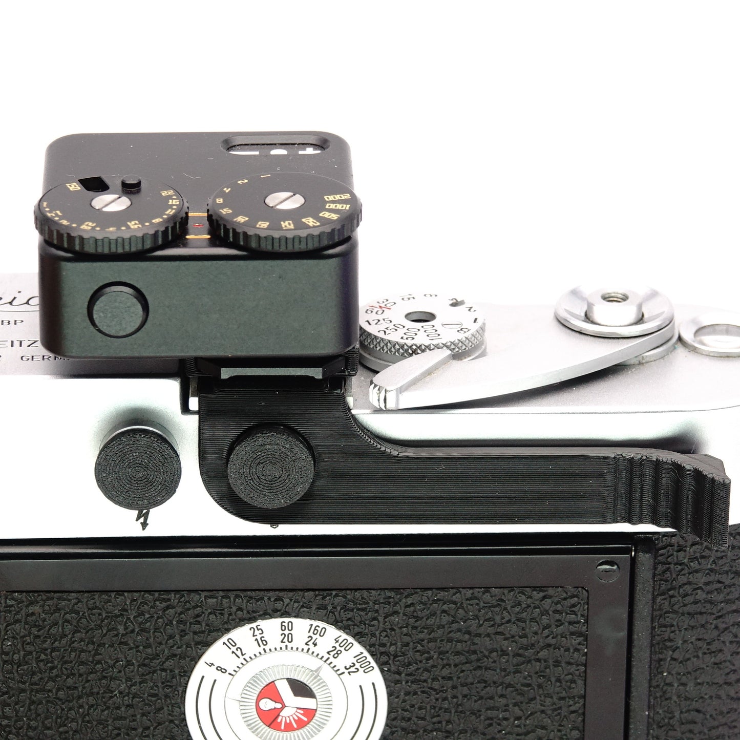 Reposapulgar con zapata para accesorios para Leica M3 y M6 y Leica MP