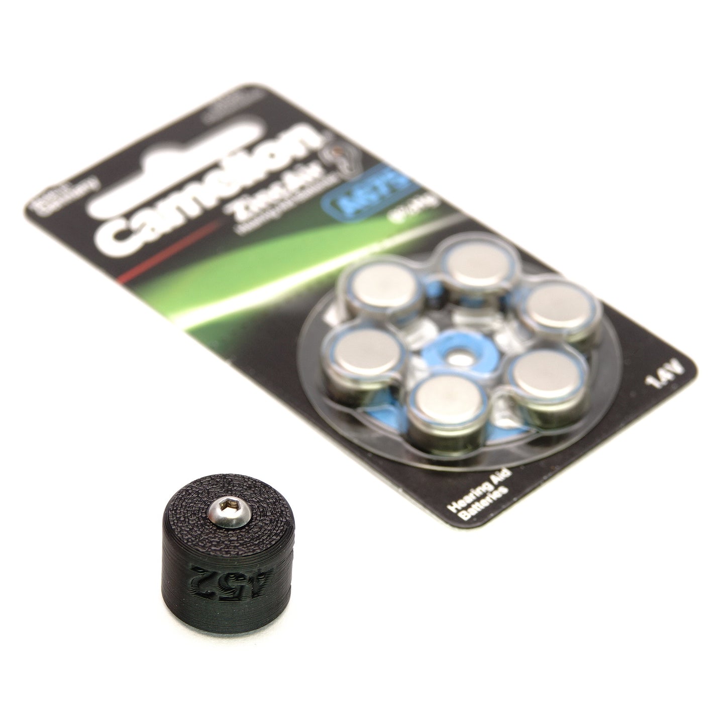 Adaptador de batería PX14 (2x 675 Zinc-Aire) para Nikon Zoom 8, Fujica P2 y Konica S