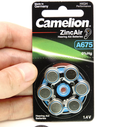 Adaptador de batería PX14 (2x 675 Zinc-Aire) para Nikon Zoom 8, Fujica P2 y Konica S