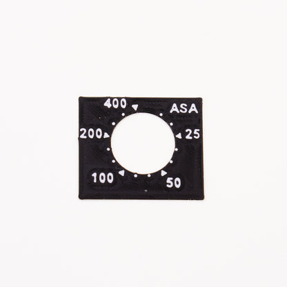 ISO badge replacement (2 pieces) for Minox 35 GT, GL, ML & EL