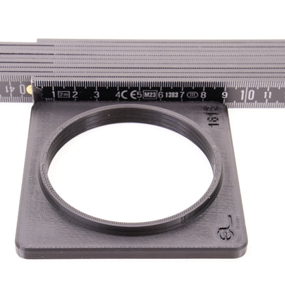 Piastra obiettivo per Rollei Heidosmat 150mm su Graflex Speed Graphic 4x5