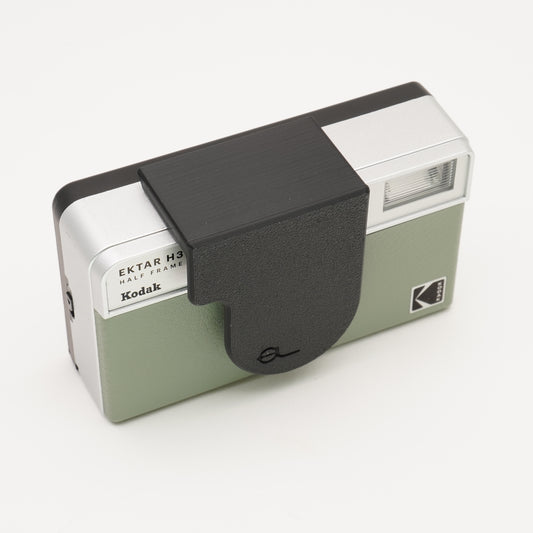 Lens cap, filter adapter & shutter release guard for Kodak Ektar H35