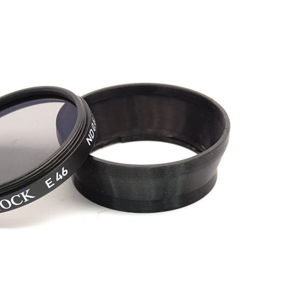 Gegenlichtblende Bay I & Filteradapter für Yashica Mat 124G, Rolleiflex T