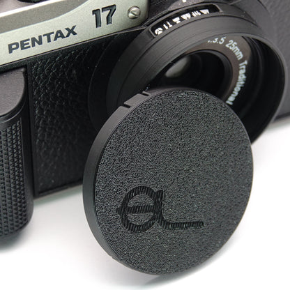 Lens hood with focus tab & 46mm thread for Pentax 17