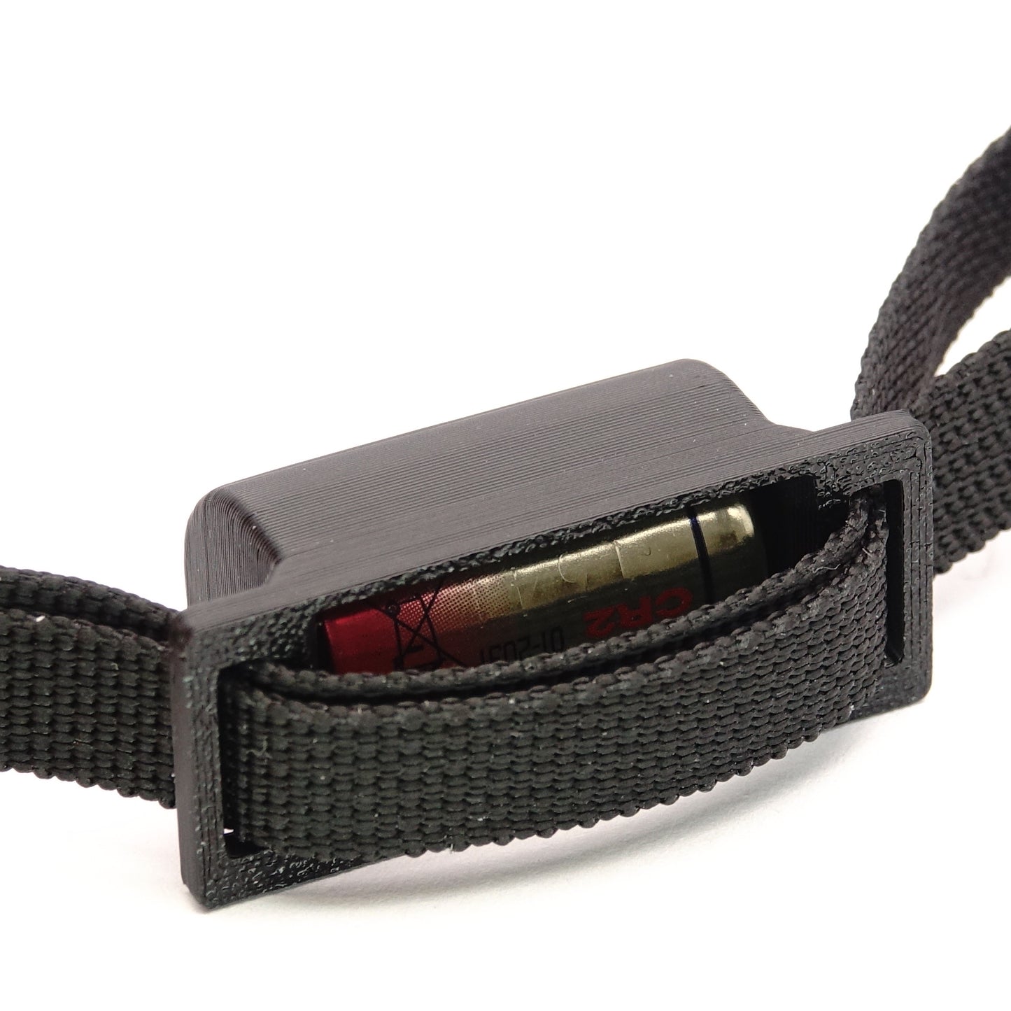 CR2 battery holder for camera strap for Pentax 17, Rollei 35 AF