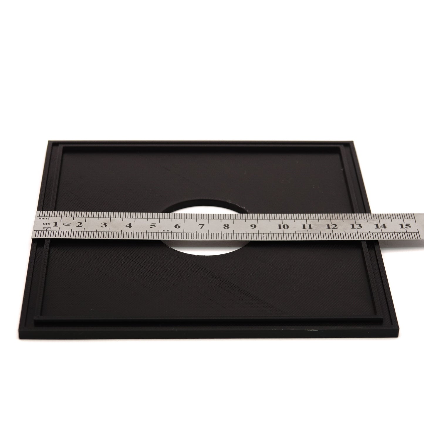 Placa de objetivo 140x140mm para Sinar p/f y Horseman L (Copal #0-#3)