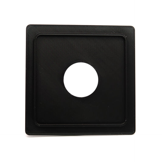 Objektivplatine 110x110mm für Toyo Field 45A, 45AII, 45AX, 45CF