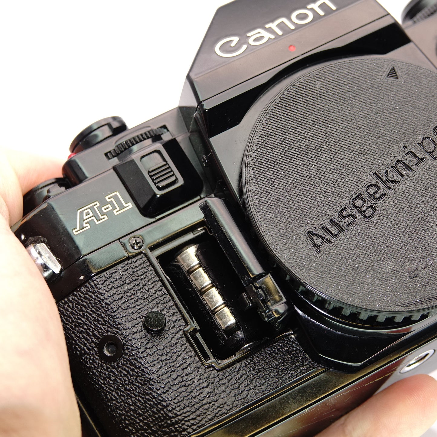 Batterieadapter (4x LR44 zu 4LR44/PX28) für Canon AE-1, A-1, Mamiya 645 & Pentax 67