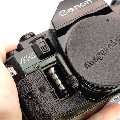 Batterieadapter (4x LR44 zu 4LR44/PX28) für Canon AE-1, A-1, Mamiya 645 & Pentax 67