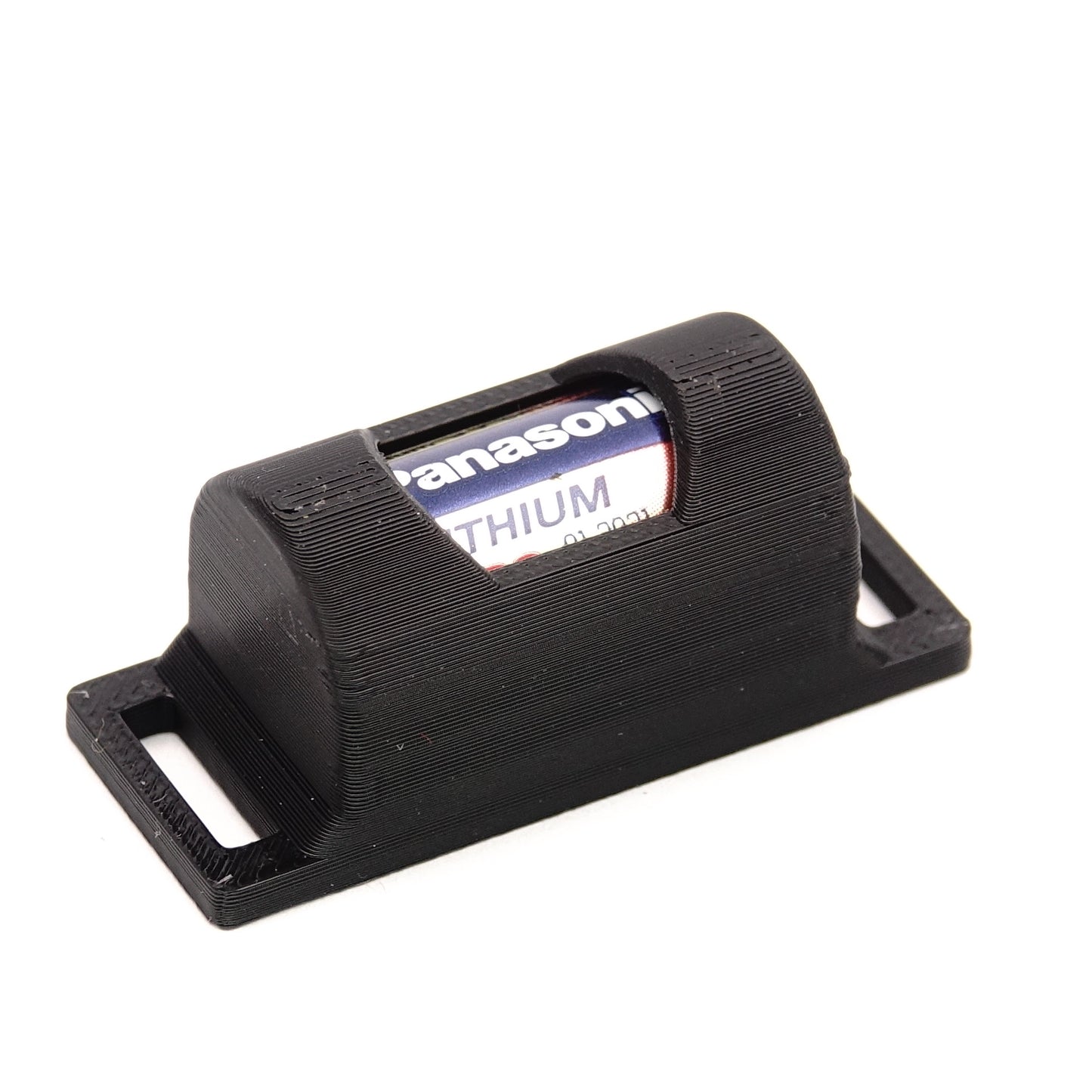 CR2 battery holder for camera strap for Pentax 17, Rollei 35 AF