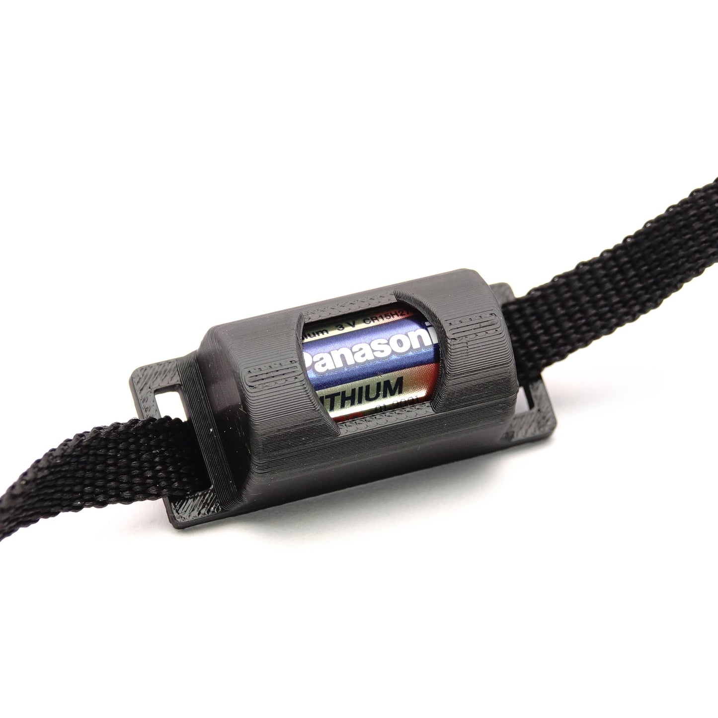 CR2 battery holder for camera strap for Pentax 17, Rollei 35 AF