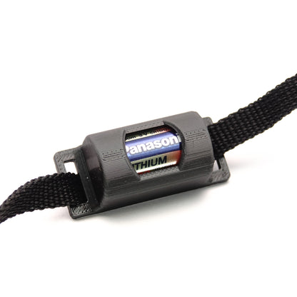 CR2 battery holder for camera strap for Pentax 17, Rollei 35 AF