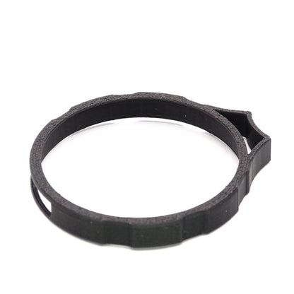 Lens hood with focus tab & 46mm thread for Pentax 17