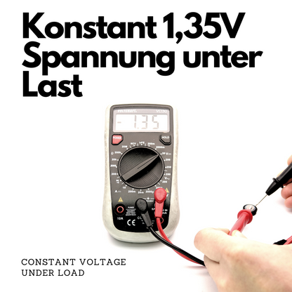 Universal PX625 Batterie-Adapter MR9 Ersatz – Passend für Canonet, Nikon F, Yashica Mat & Praktica