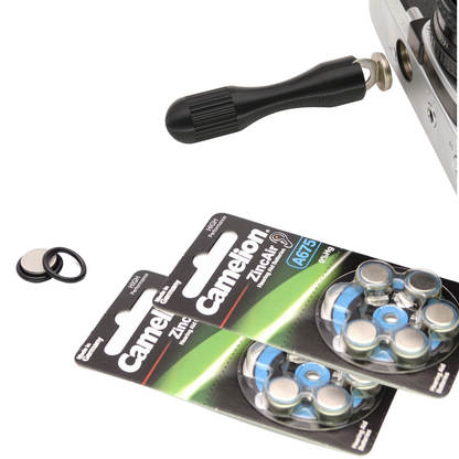 PX625 O-Ring Battery Adapter for Rollei 35, Olympus OM-1, Canon F-1 & Minolta SRT