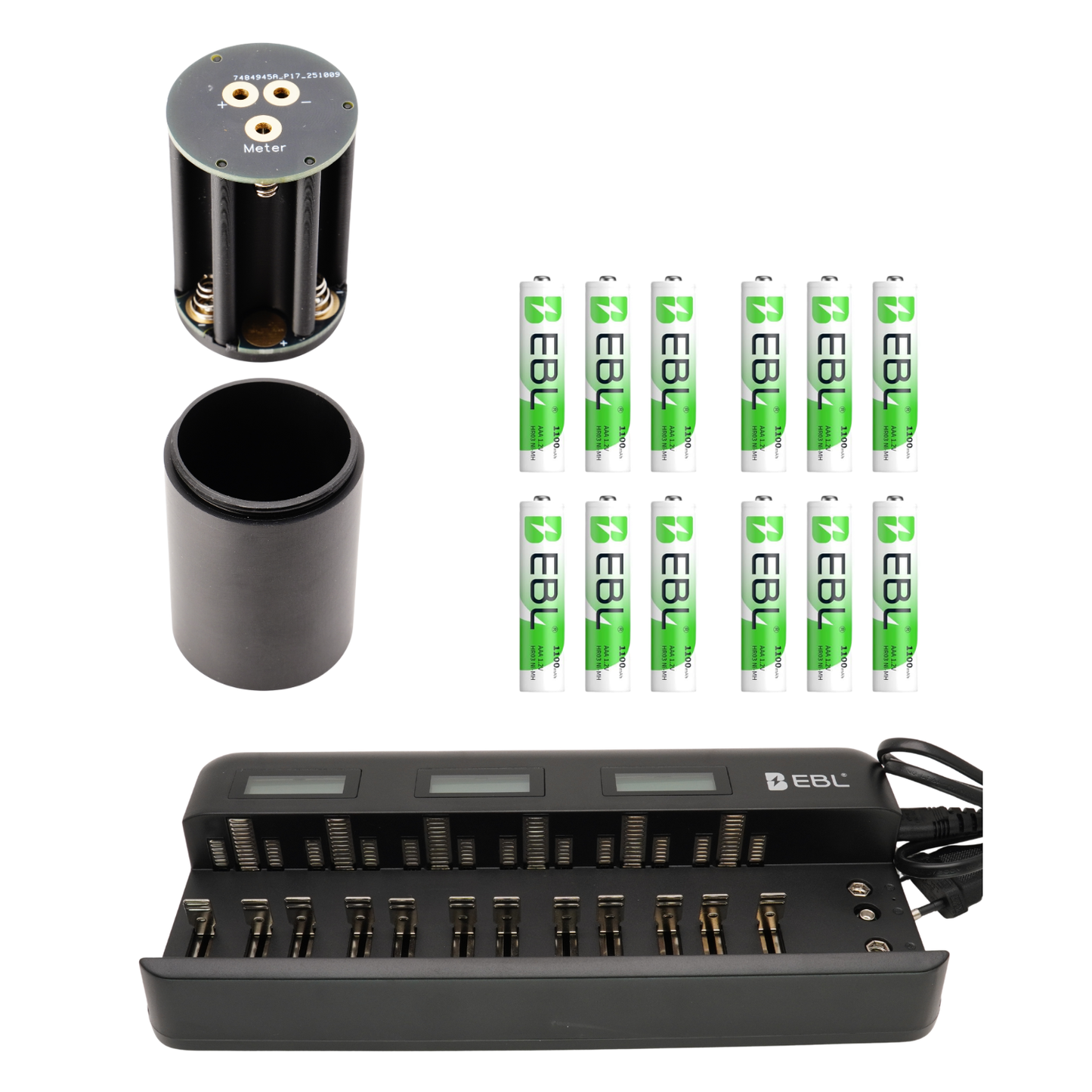 Akku-Adapter 6x AAA für Beaulieu 3008 S, 5008 S