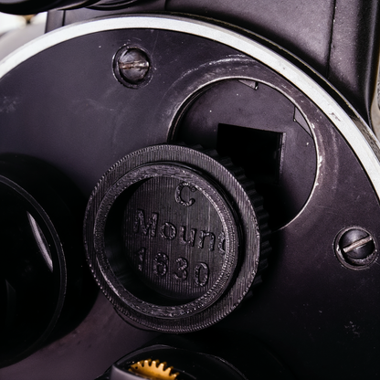 Housing cover C-Mount for Bolex, Beaulieu & Canon Scoopic