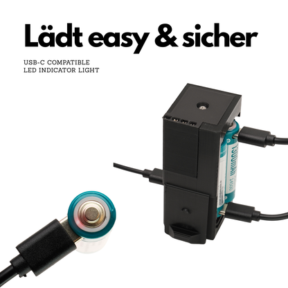 Batería Li-Ion recargable (USB-C) para Rolleiflex SLX, 6006 y 6008