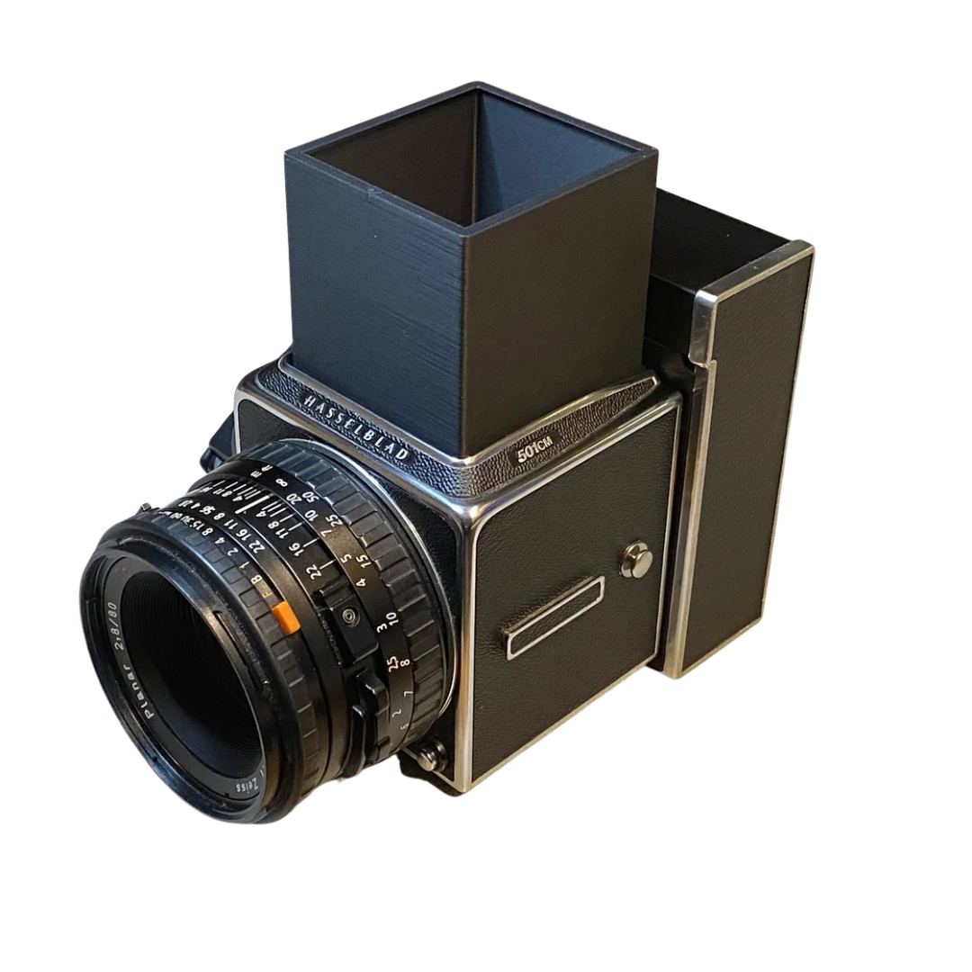 Juego de adaptadores de enfoque para Escura Hasselback en Hasselblad 500