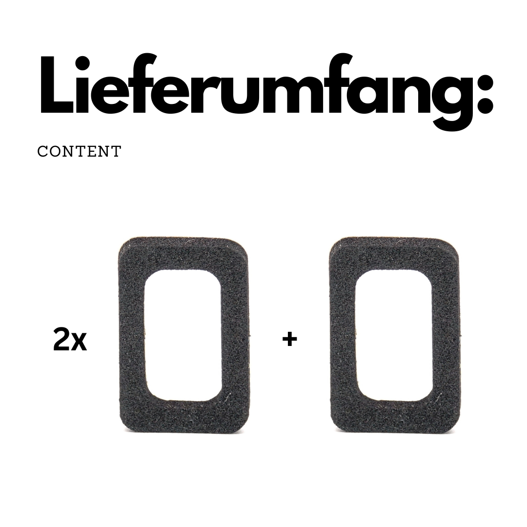 Light seal viewing window (set of 2) for Leica R, Contax G & Ricoh GR