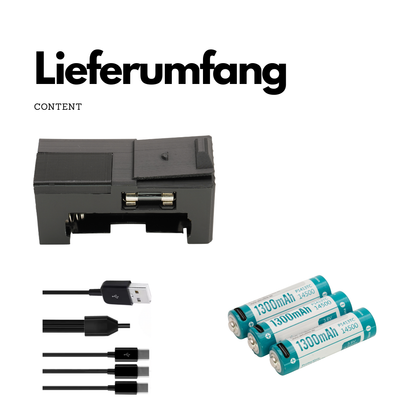 Batería Li-Ion recargable (USB-C) para Rolleiflex SLX, 6006 y 6008