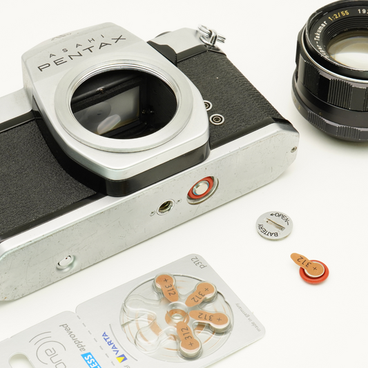 PX400 Battery Adapter Set for Pentax Spotmatic SP & Fujica ST