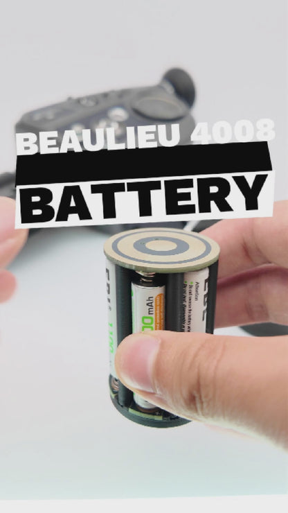 Battery adapter V2 for Beaulieu 4008 S, ZM, ZMII, ZM4 & M3