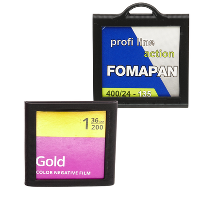 Selbstklebender Film-Memo-Halter für Rollei 35, Leica & Minox