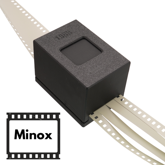 Film cutter 9.2mm for Minox 8x11 cameras (from 35mm/120/16mm)