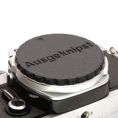 Body cap for Olympus OM cameras (OM-1, OM-2, OM-4, OM-10)